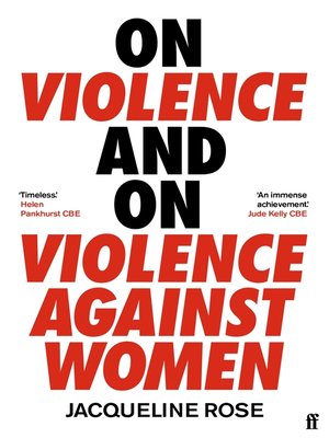 cover image of On Violence and On Violence Against Women